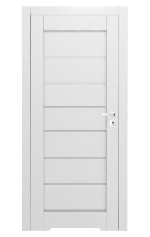 Komplet Prim SLIM bezprzylgowe podcięcie - biały - drzwi z ościeżnicą 90 stopni